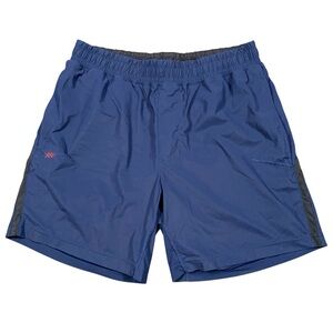 Rhone Shorts Mako Men's Size M Navy Blue 7" Lined Athletic Running Gym Training
